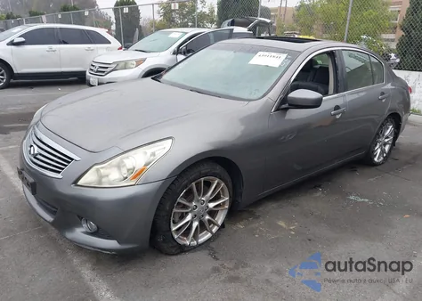 2013 Infiniti G37 Journey из США, поврежденный, VIN JN1CV6AP8DM300934